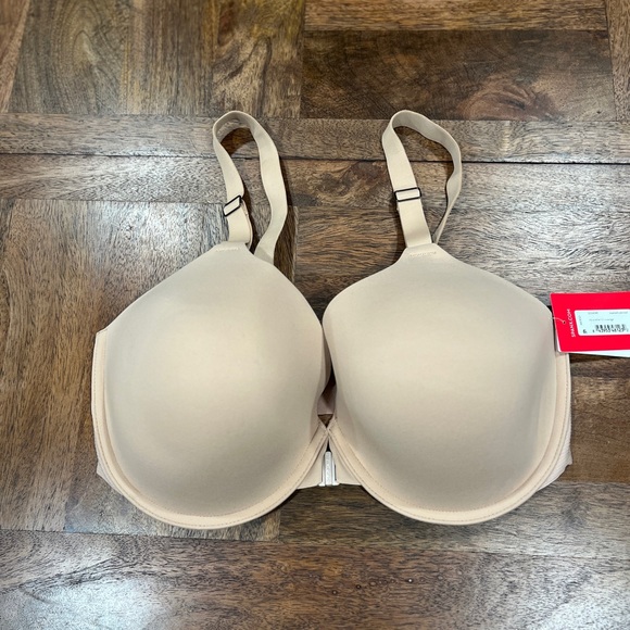 SPANX Nude Beige Underwire Bra Adjustable Straps Lightly Padded size 36DDD (F) - Picture 3 of 7